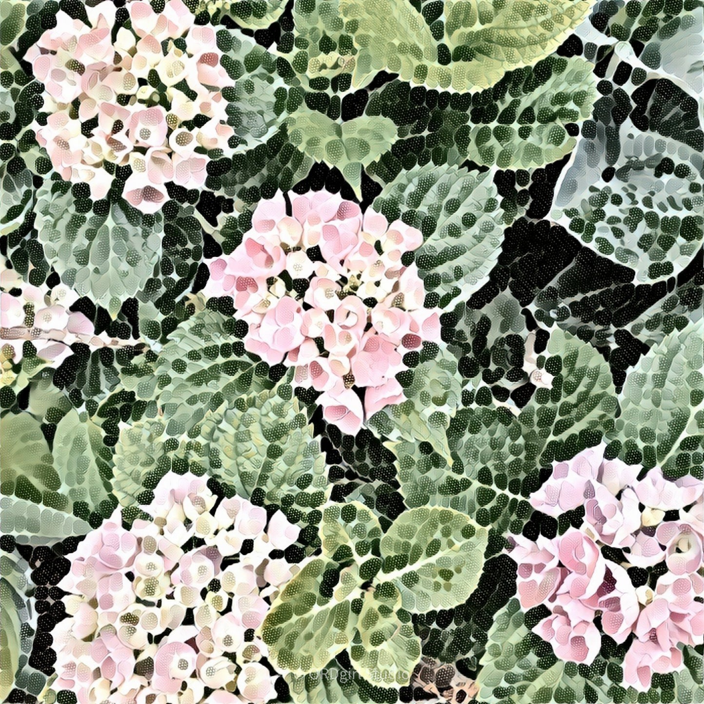 Hydrangeas - Throw Pillow