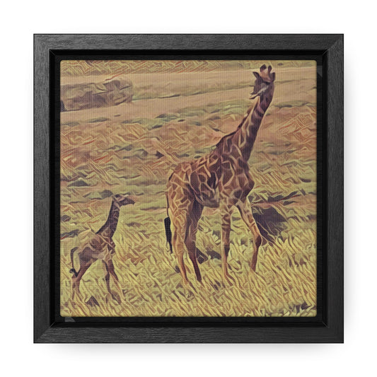 New Kid (Square Frame Canvas Wraps)