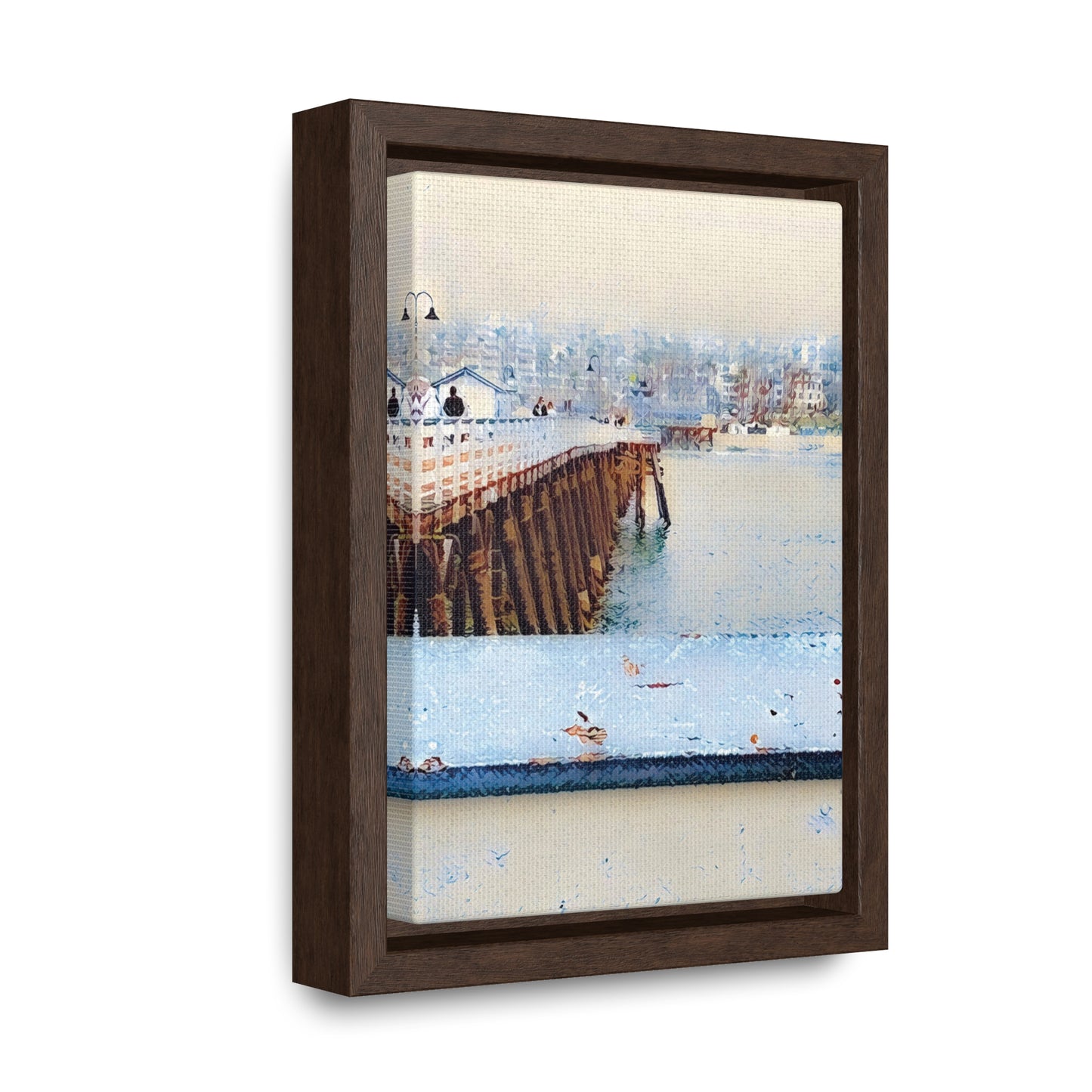 Getting Misty in San Clemente (Framed Canvas Wrap)