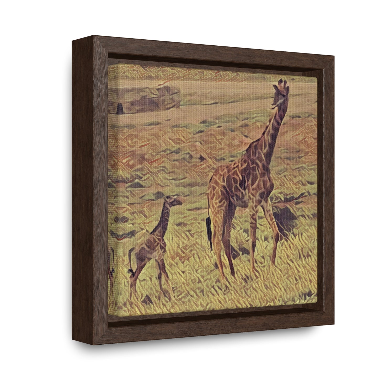 New Kid (Square Frame Canvas Wraps)