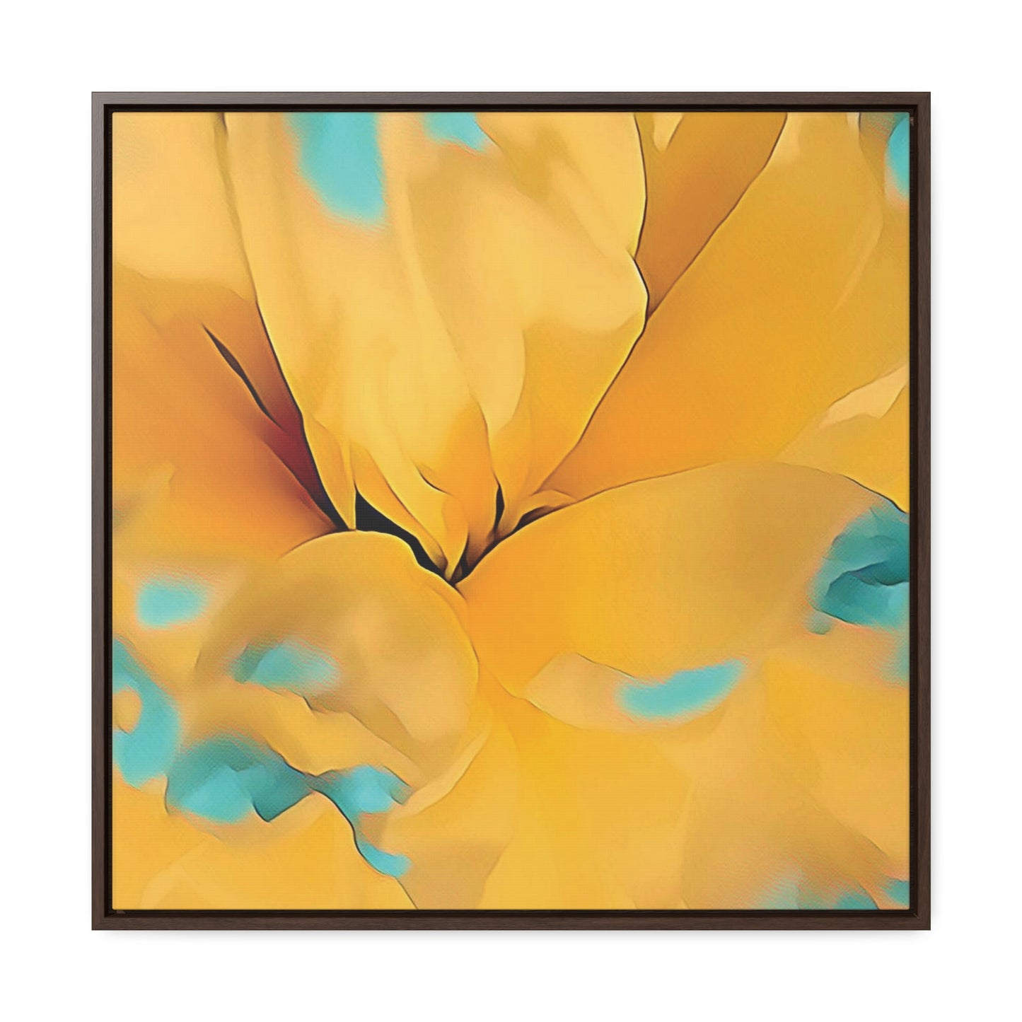 California Morning (Square Frame Canvas Wrap)