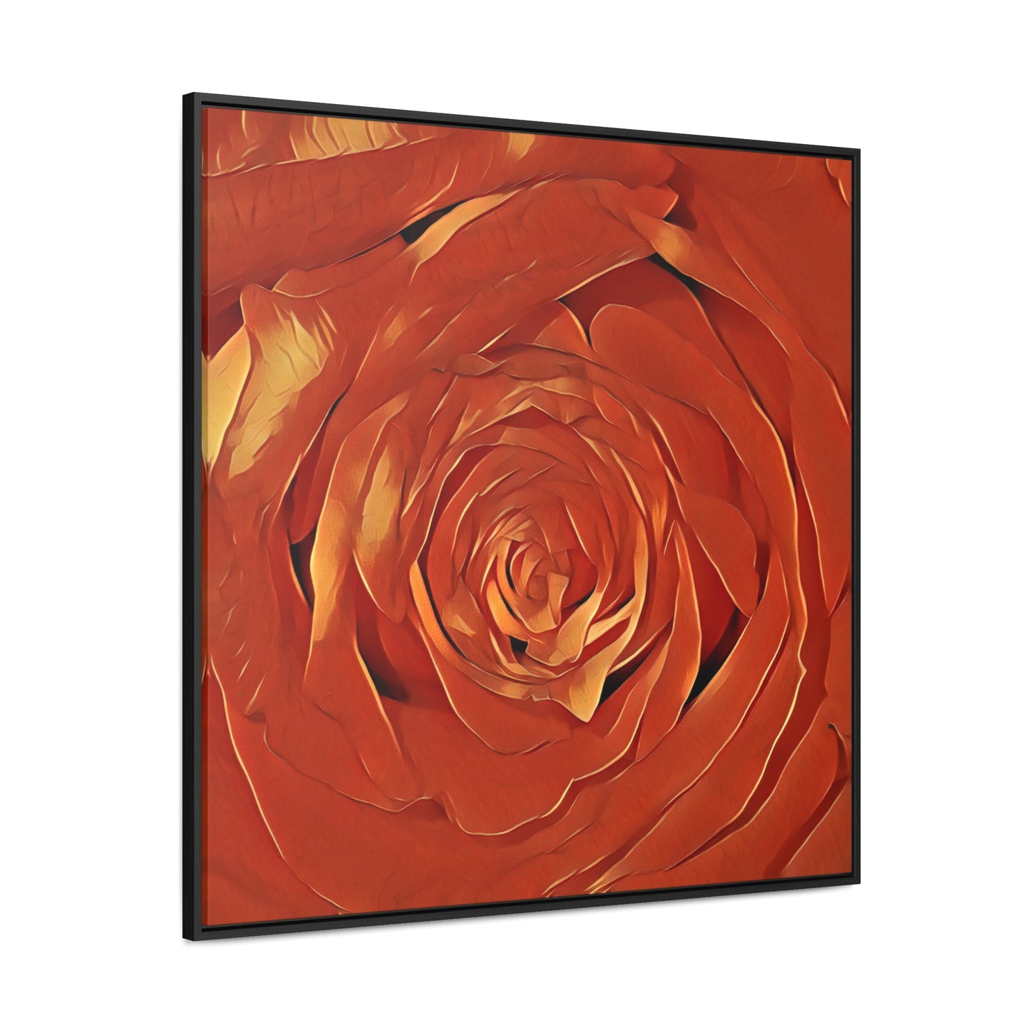 A Rose is a Rose (Square-Framed Canvas Wrap)