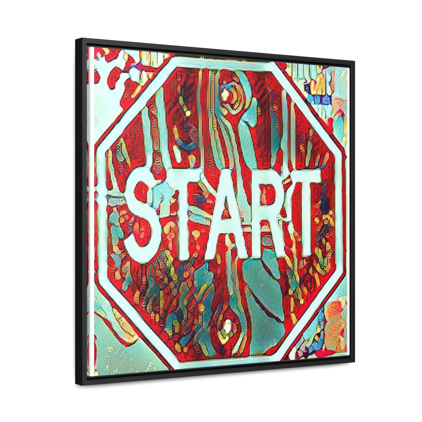 Start (Square-framed Canvas Wrap)