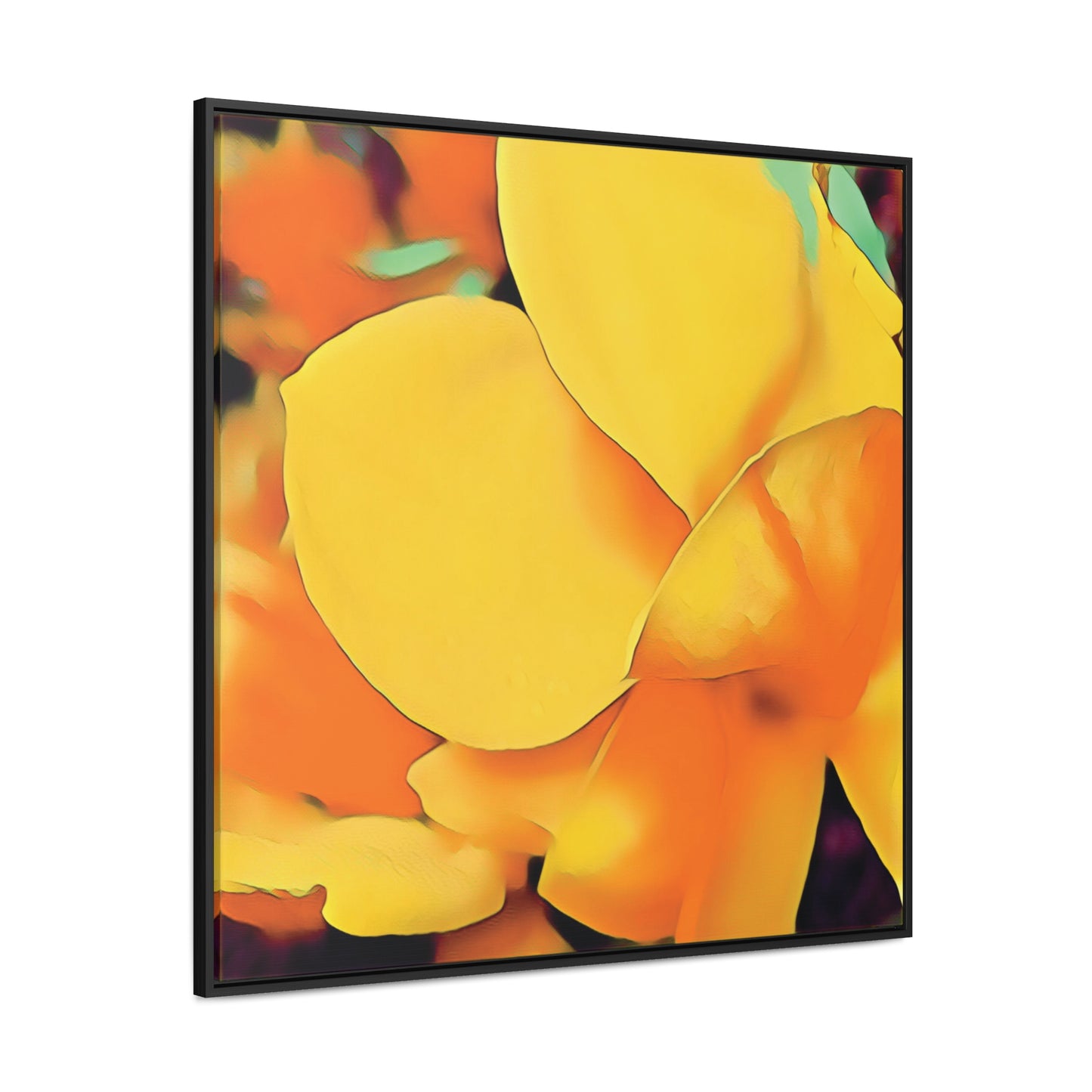 Fluttering in the Breeze (Square Frame Canvas Wrap)