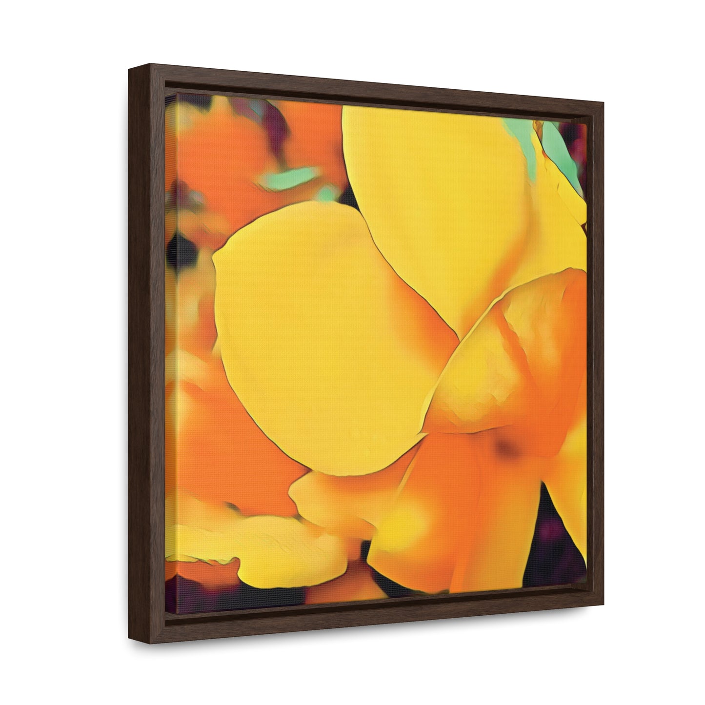 Fluttering in the Breeze (Square Frame Canvas Wrap)