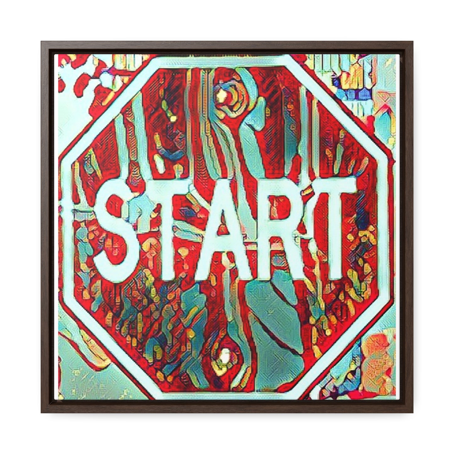 Start (Square-framed Canvas Wrap)