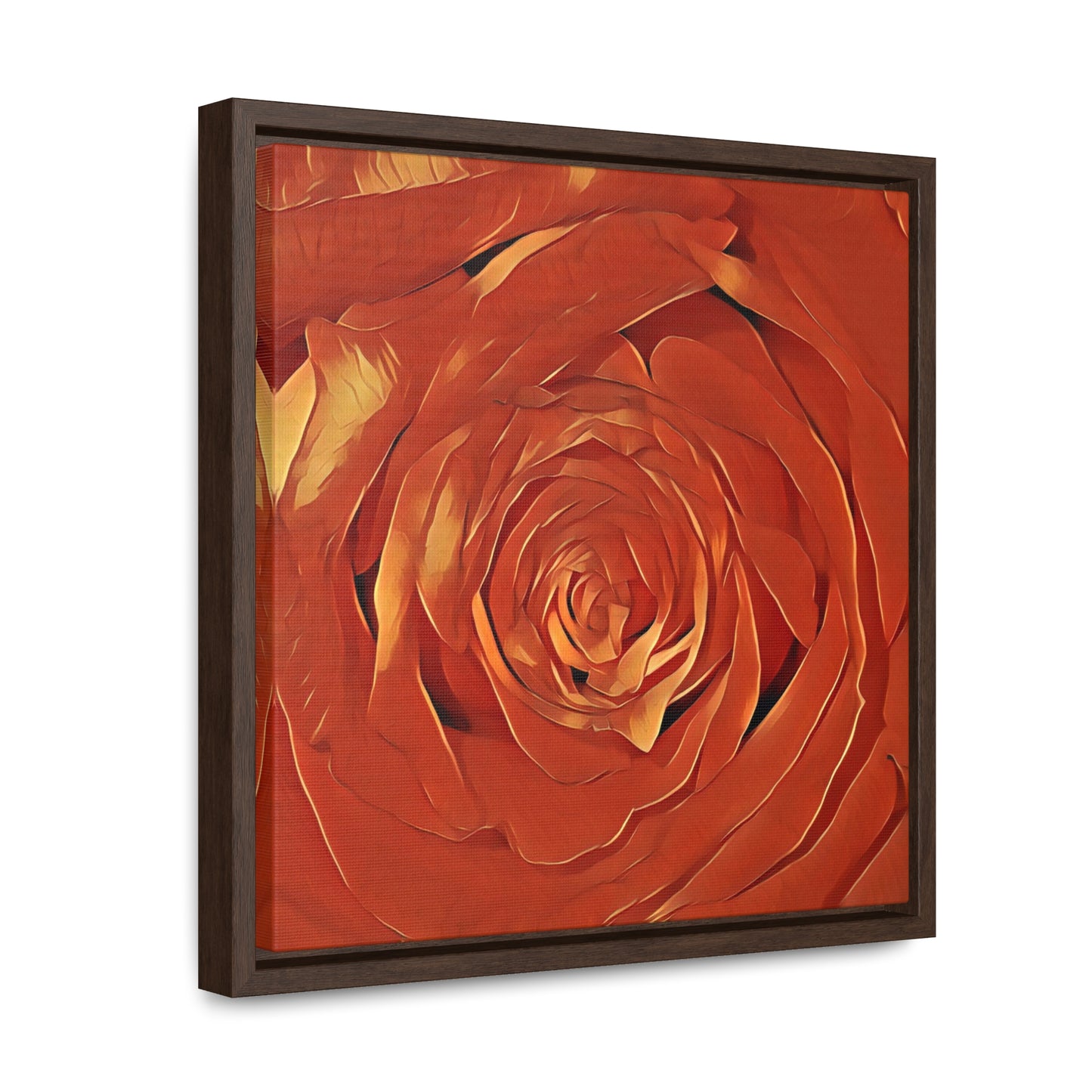 A Rose is a Rose (Square-Framed Canvas Wrap)