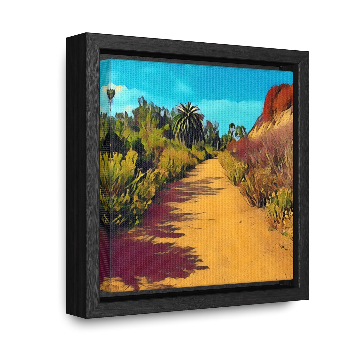 A Little Further (Square Frame Canvas Wrap)