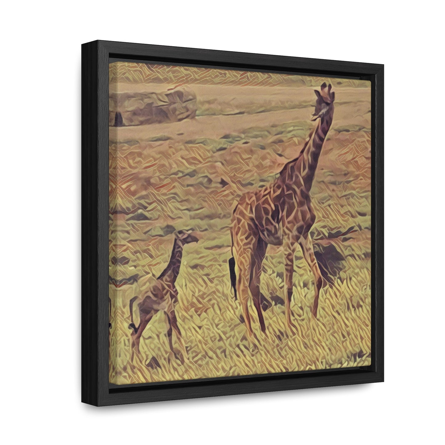 New Kid (Square Frame Canvas Wraps)