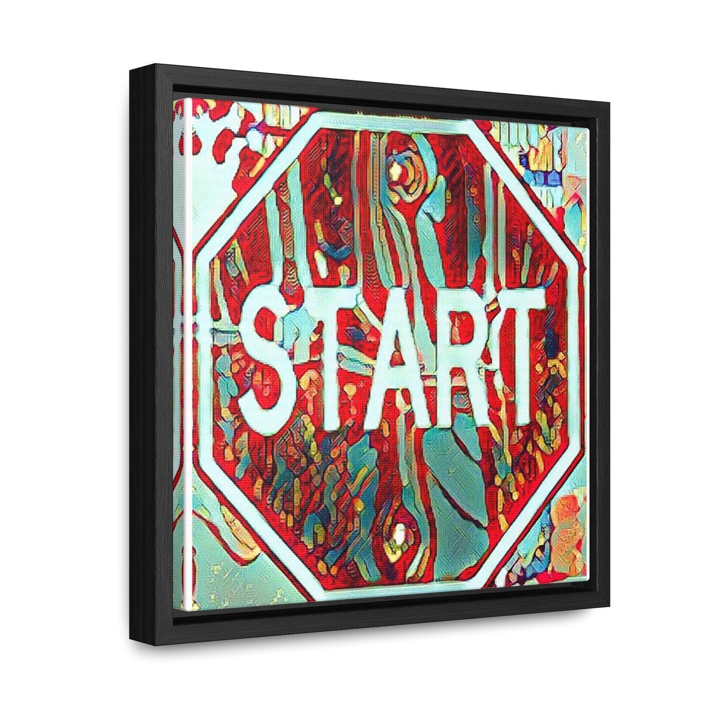 Start (Square-framed Canvas Wrap)