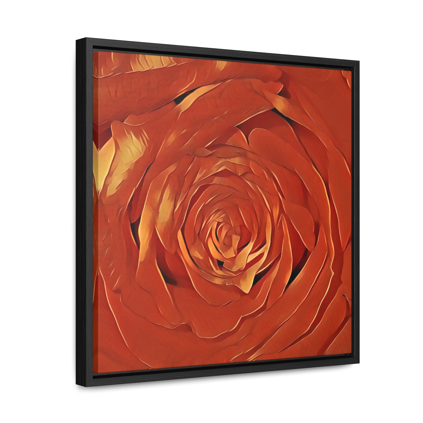 A Rose is a Rose (Square-Framed Canvas Wrap)