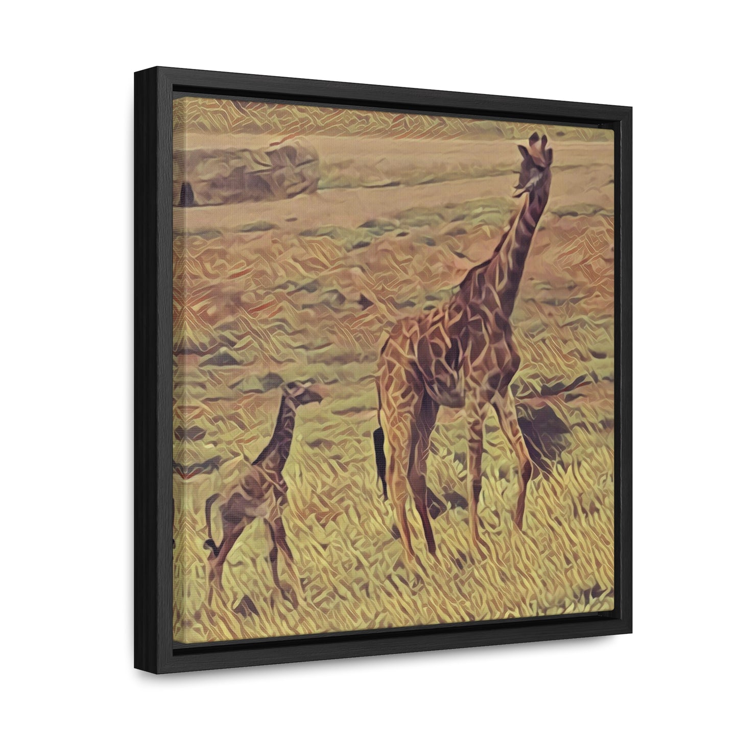 New Kid (Square Frame Canvas Wraps)