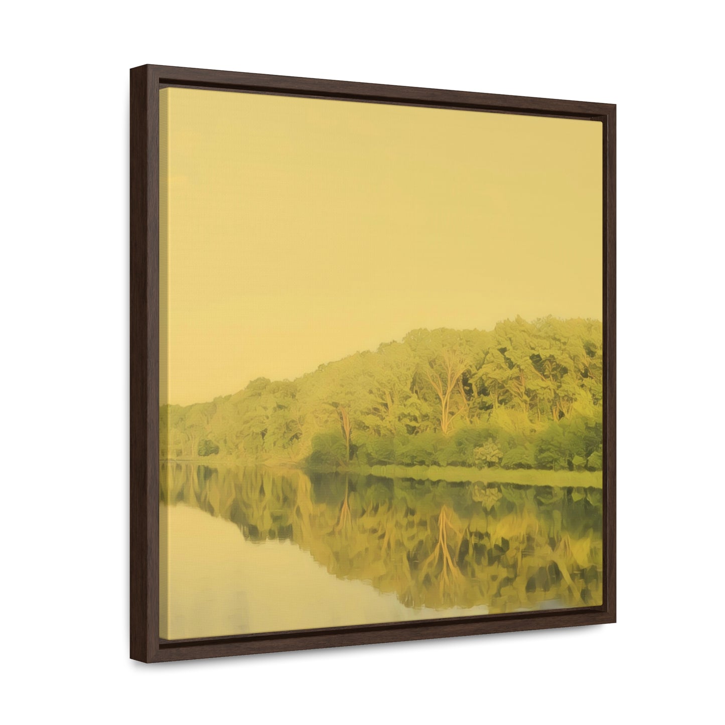 Dreamscape in Twighlight (Square Canvas-Wrapped Frame)