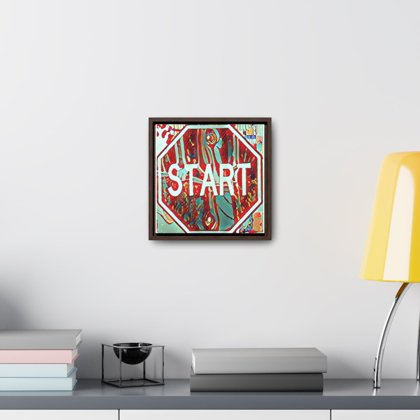 Start (Square-framed Canvas Wrap)