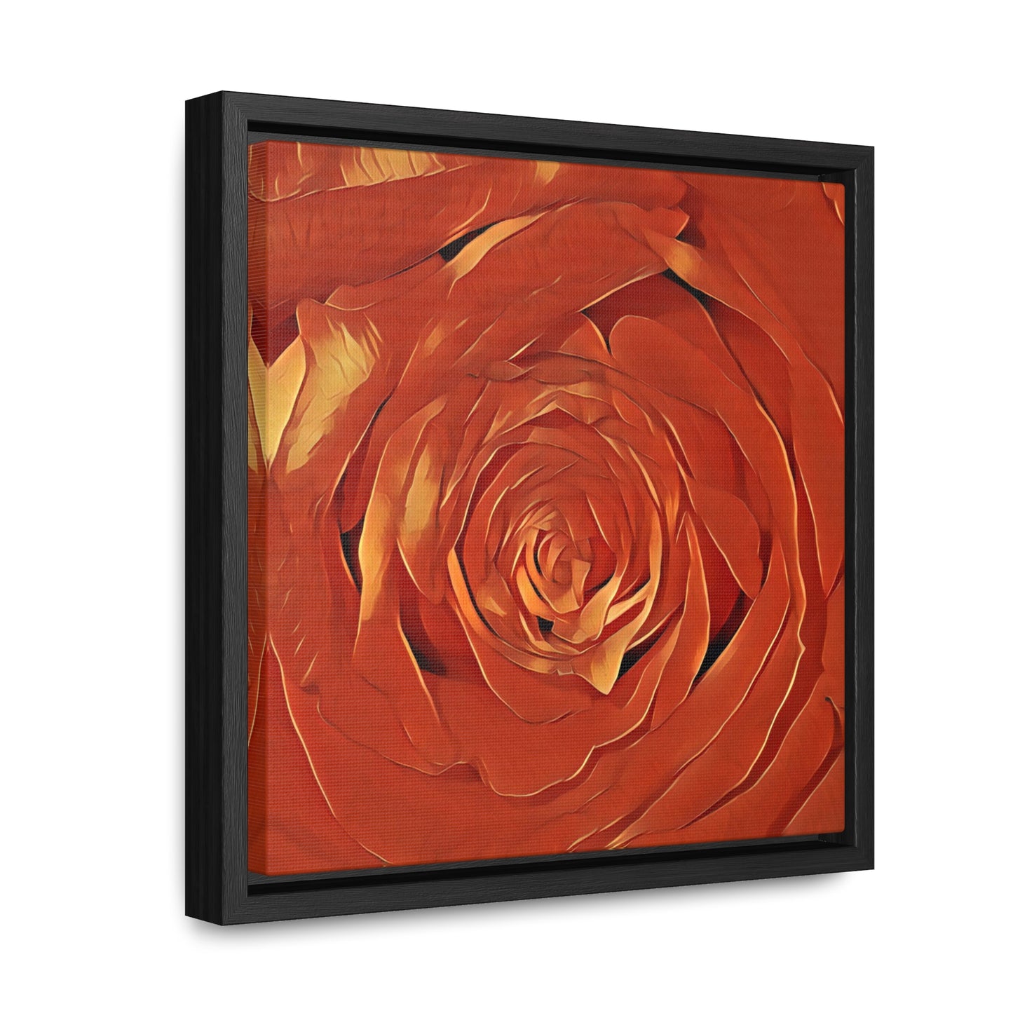 A Rose is a Rose (Square-Framed Canvas Wrap)