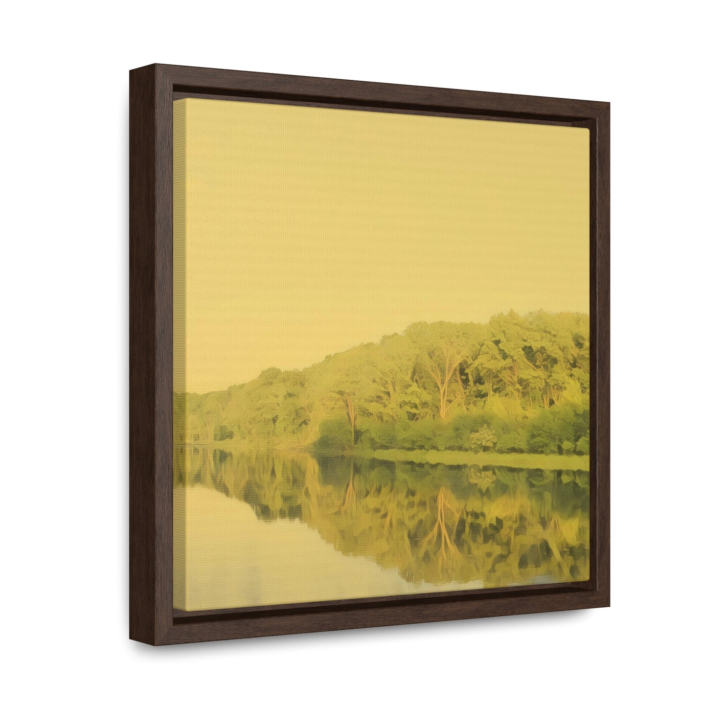 Dreamscape in Twighlight (Square Canvas-Wrapped Frame)