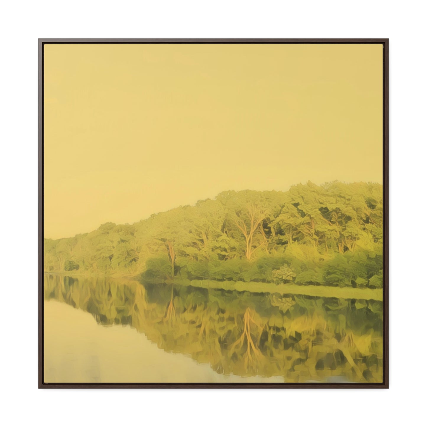 Dreamscape in Twighlight (Square Canvas-Wrapped Frame)