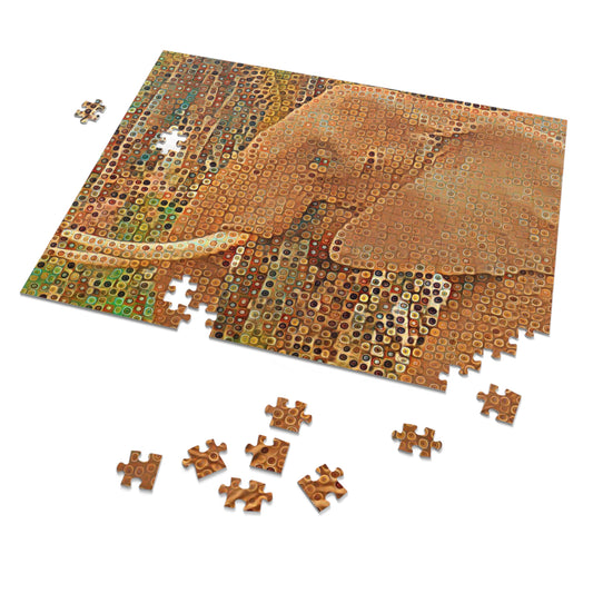 Mama Elephant Jigsaw Puzzle (252, 500, 1000-Piece)