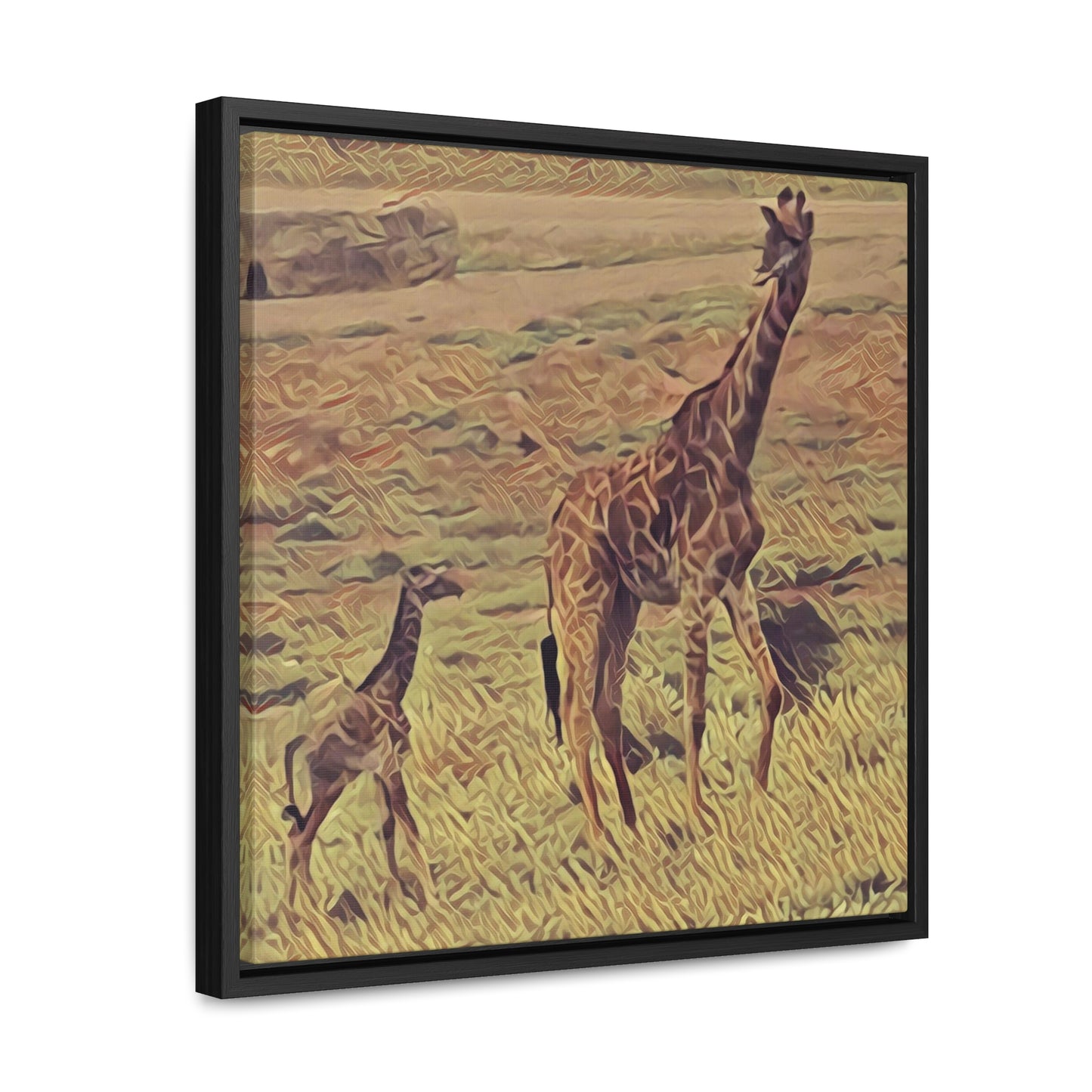 New Kid (Square Frame Canvas Wraps)