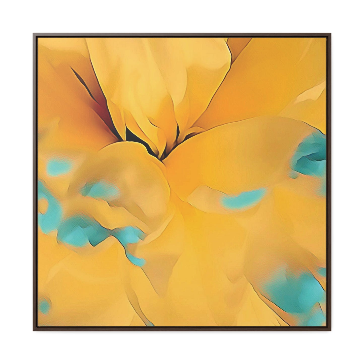 California Morning (Square Frame Canvas Wrap)