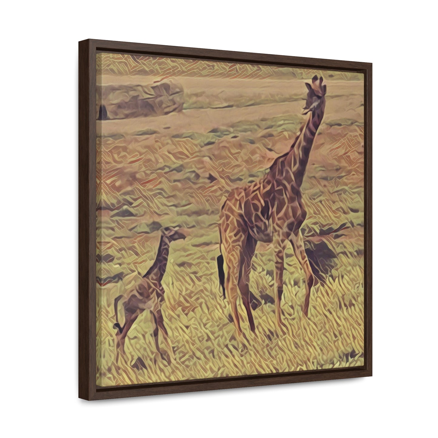 New Kid (Square Frame Canvas Wraps)