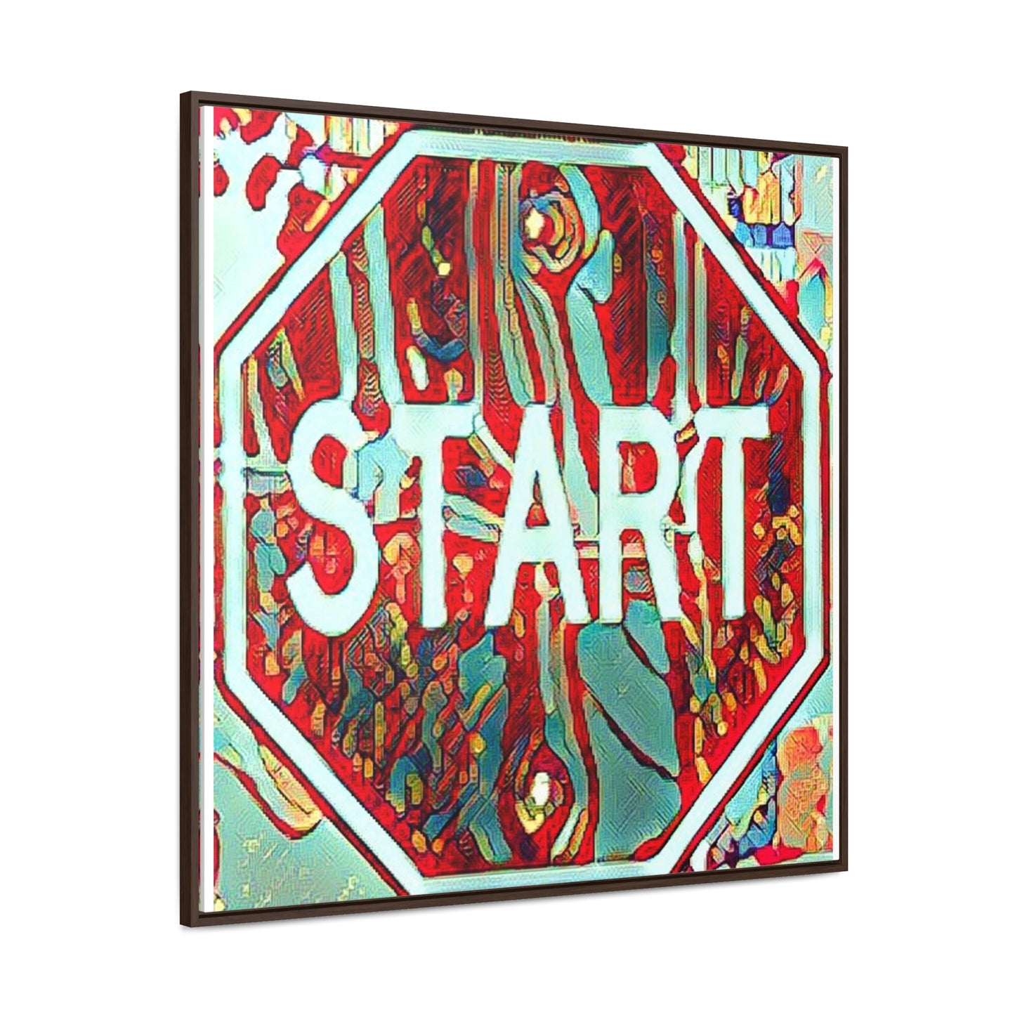 Start (Square-framed Canvas Wrap)