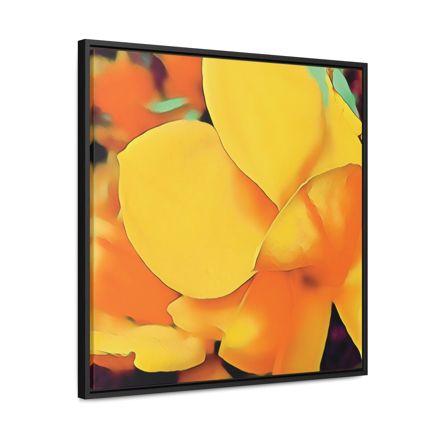 Fluttering in the Breeze (Square Frame Canvas Wrap)