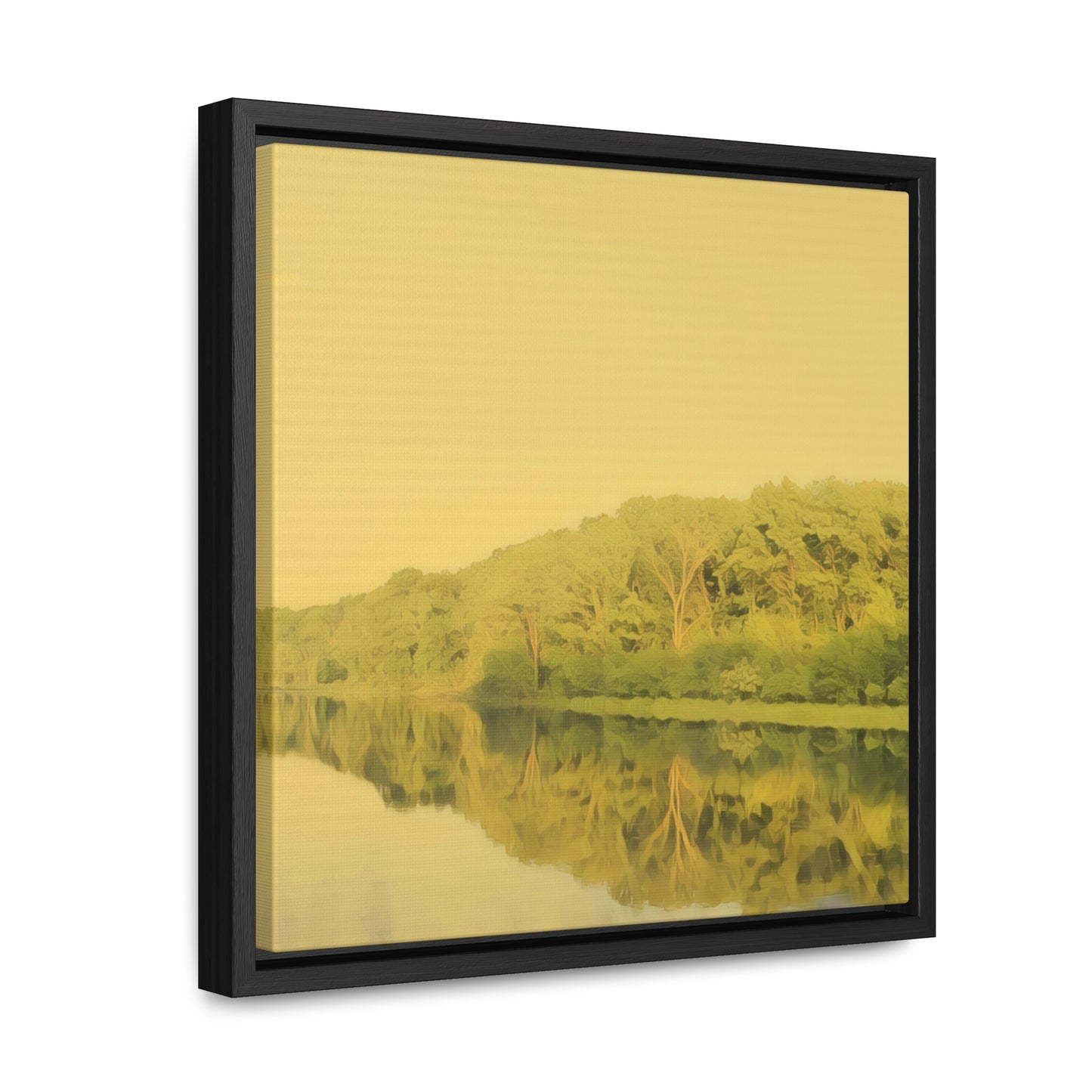 Dreamscape in Twighlight (Square Canvas-Wrapped Frame)