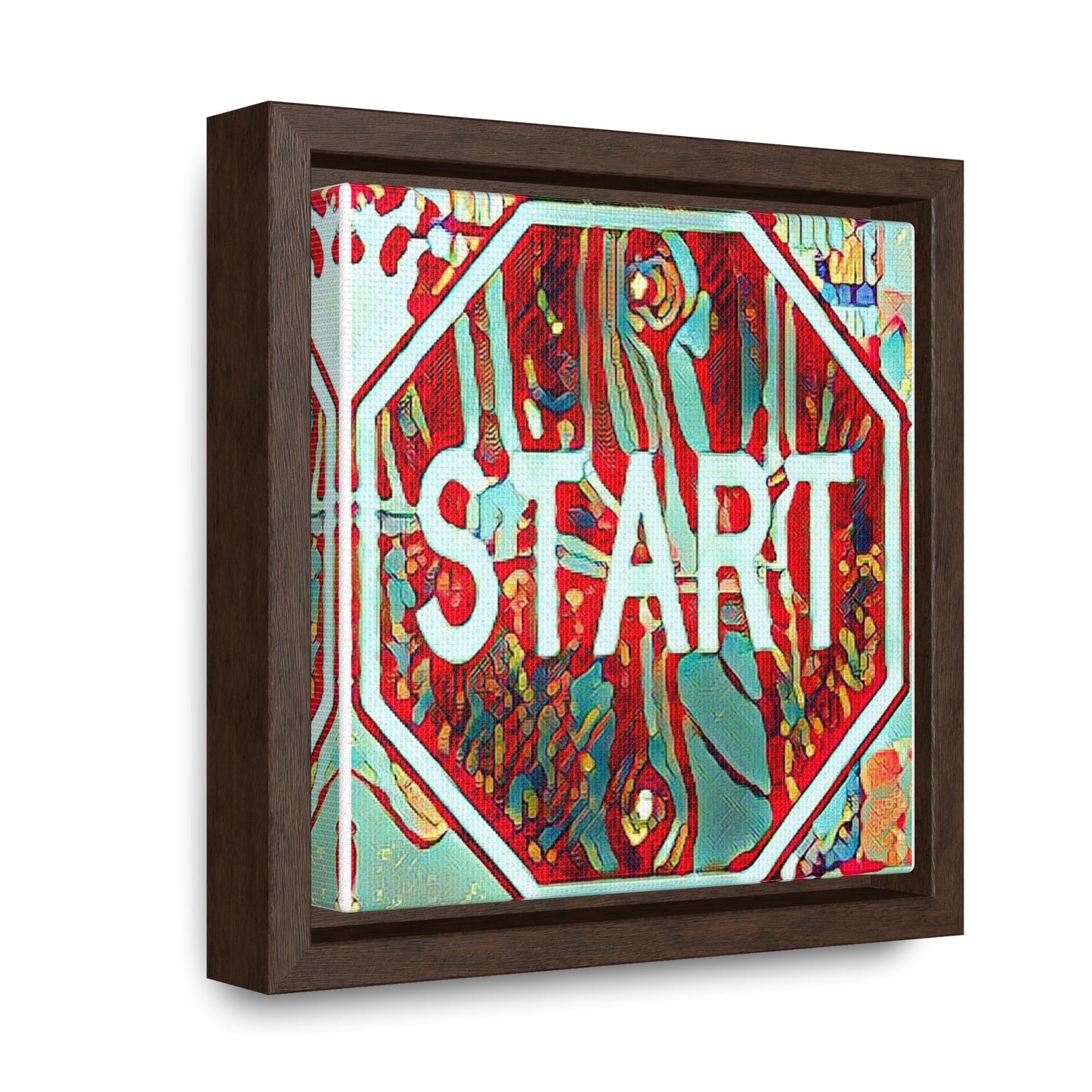 Start (Square-framed Canvas Wrap)