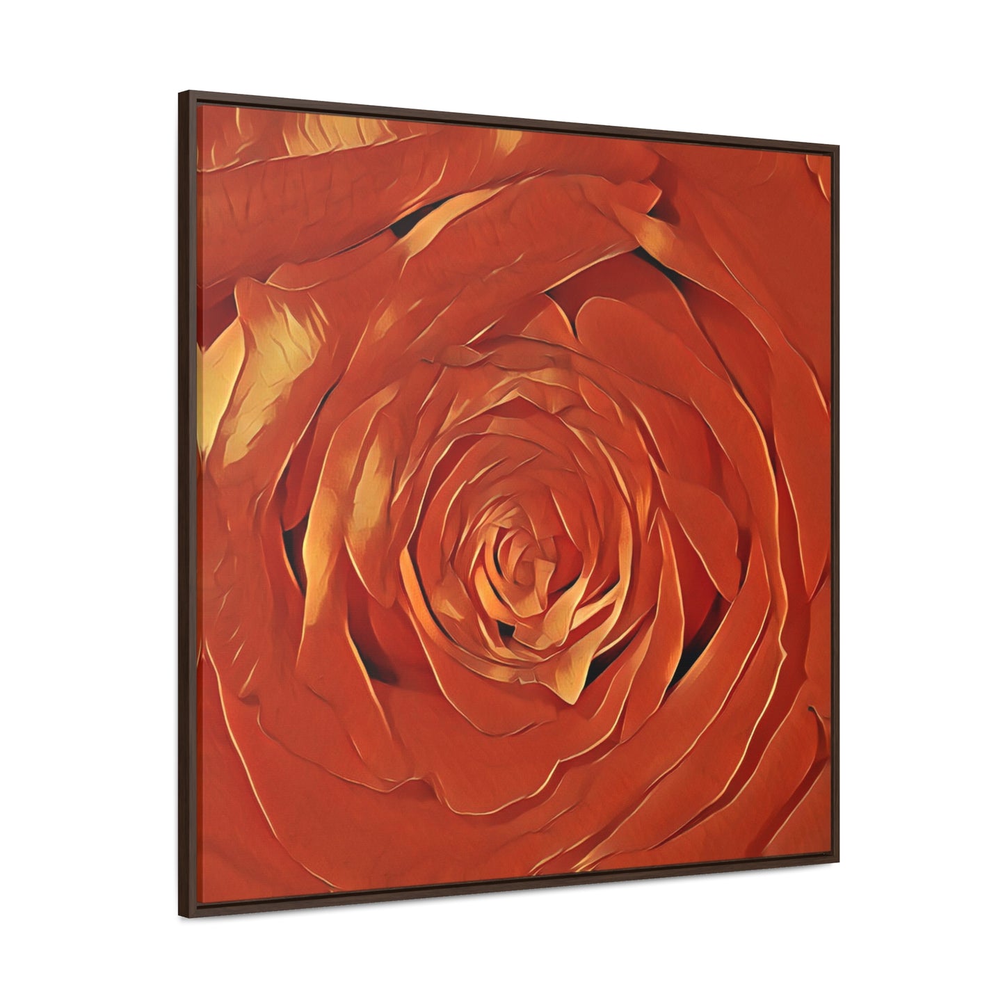 A Rose is a Rose (Square-Framed Canvas Wrap)