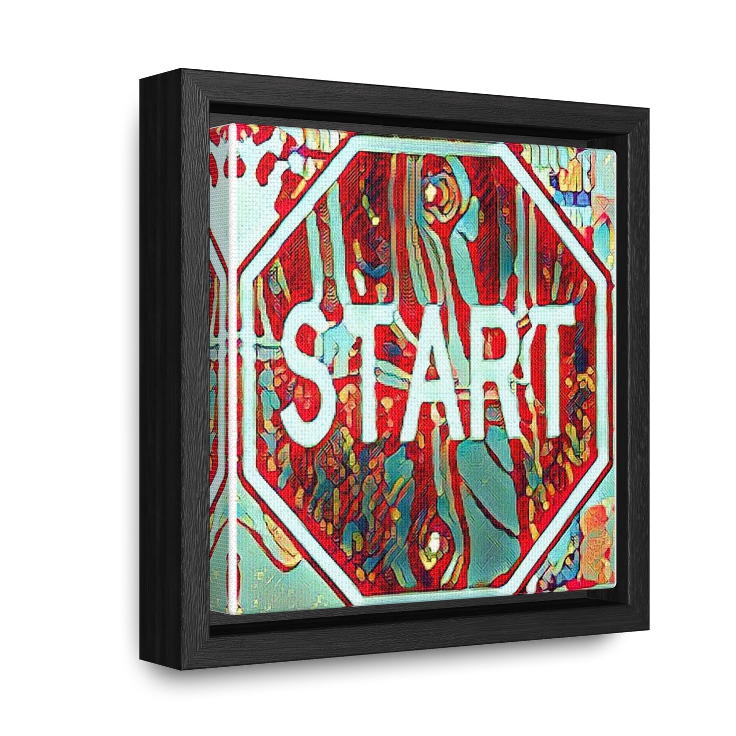 Start (Square-framed Canvas Wrap)