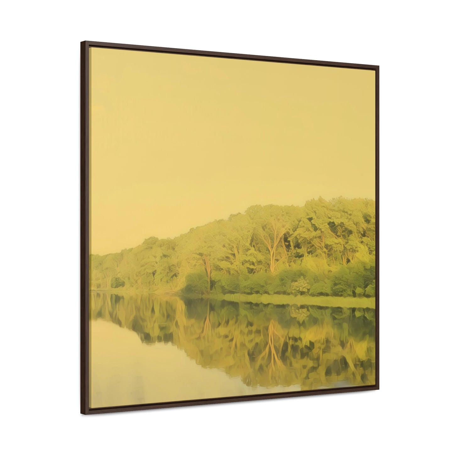 Dreamscape in Twighlight (Square Canvas-Wrapped Frame)