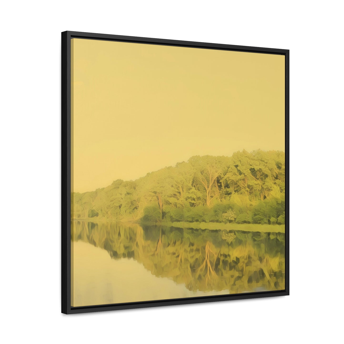 Dreamscape in Twighlight (Square Canvas-Wrapped Frame)