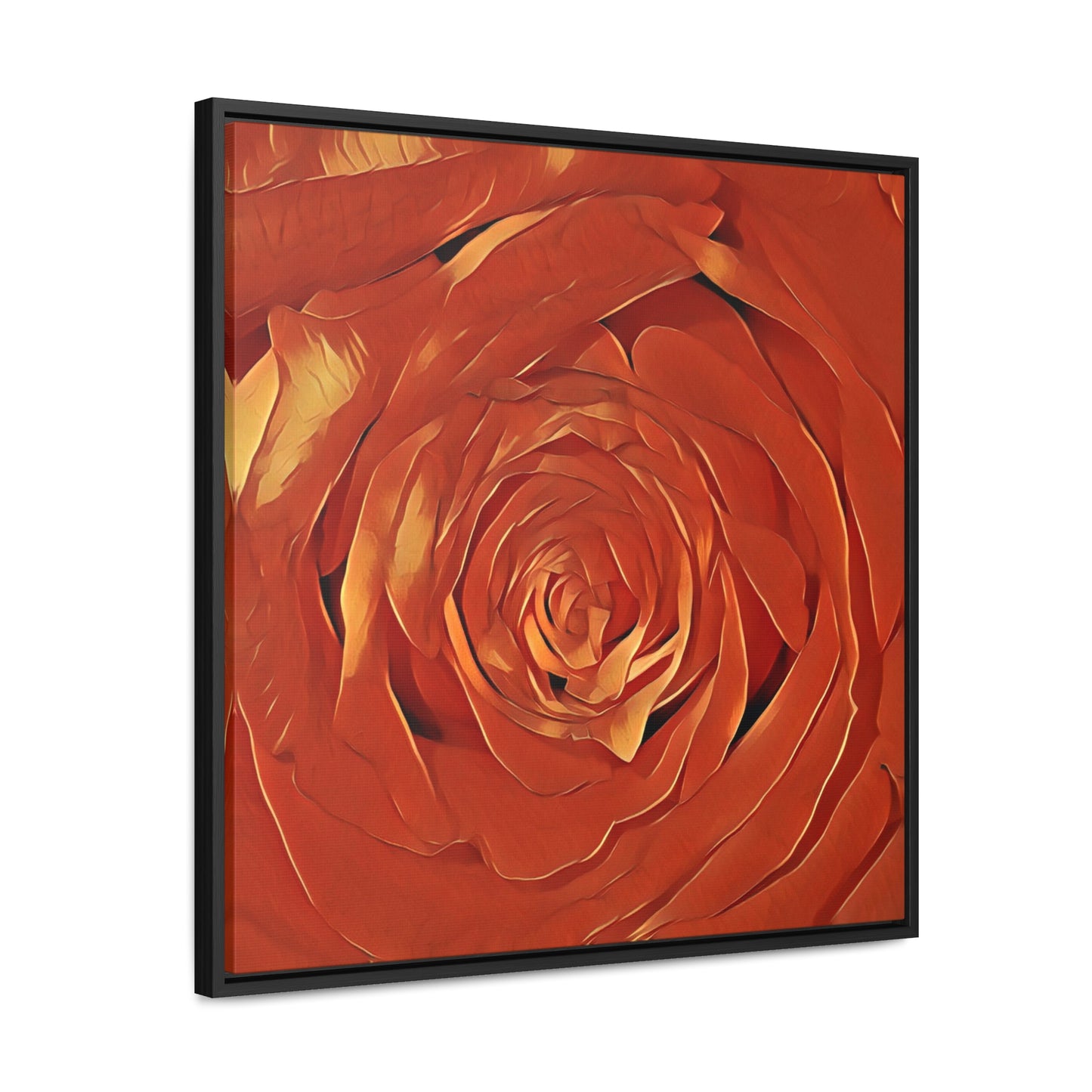 A Rose is a Rose (Square-Framed Canvas Wrap)